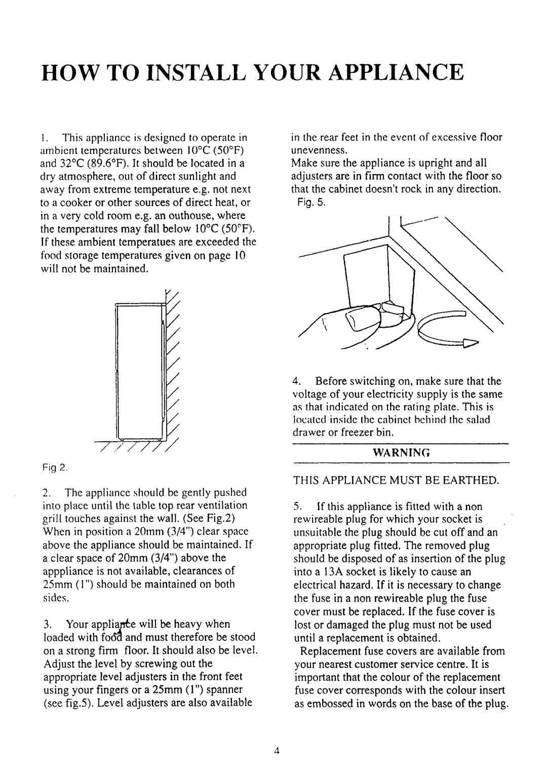 Tricity Bendix FD930, ECD019 manual 