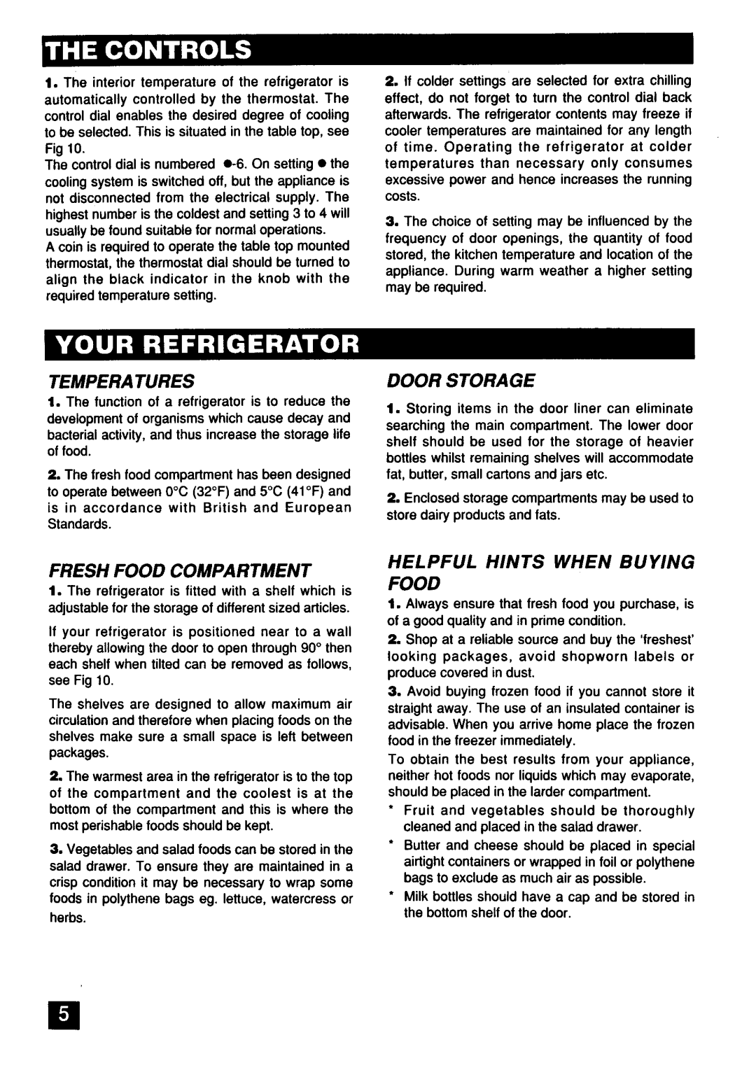 Tricity Bendix ERC506 manual 