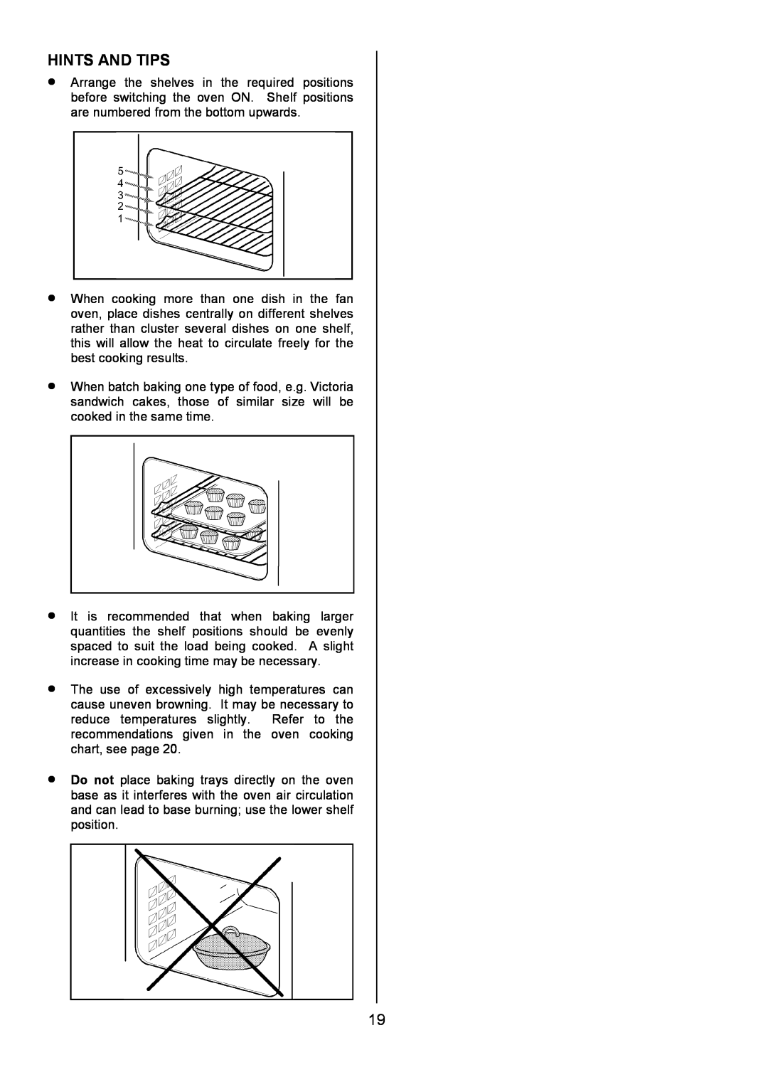 Tricity Bendix RE50G installation instructions Hints And Tips 