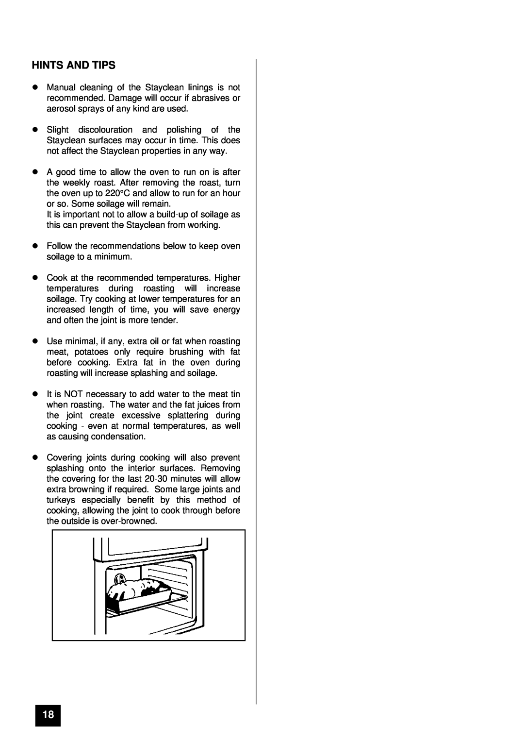 Tricity Bendix SB 200 installation instructions Hints And Tips 
