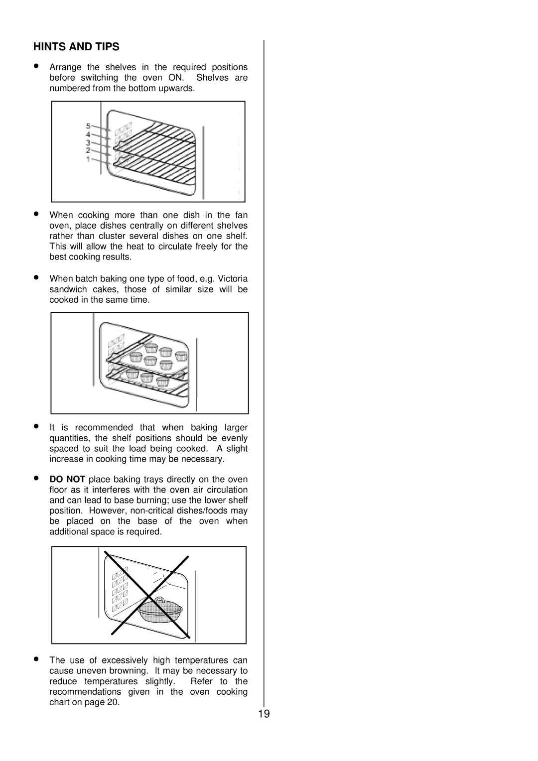 Tricity Bendix SB 422/423 installation instructions Hints and Tips 