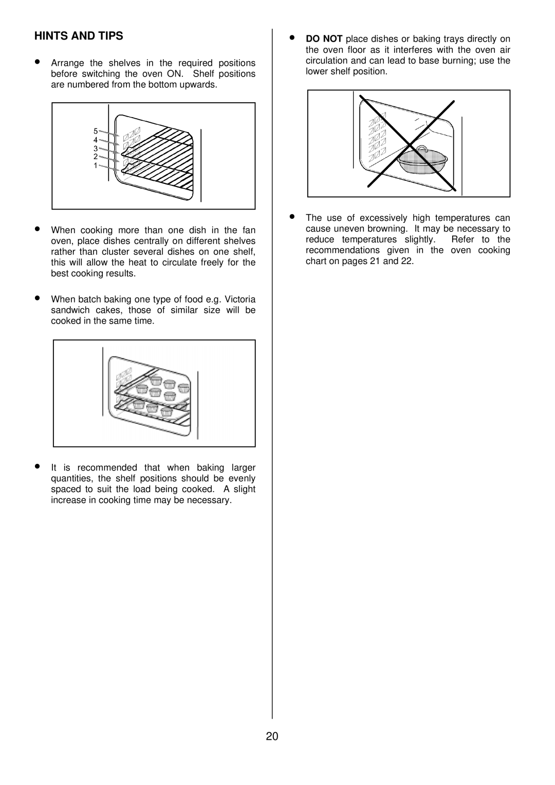 Tricity Bendix SB462 installation instructions Hints and Tips 