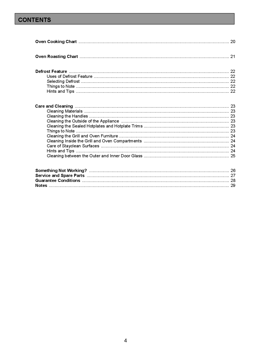 Tricity Bendix SE323 installation instructions Uses of Defrost Feature 