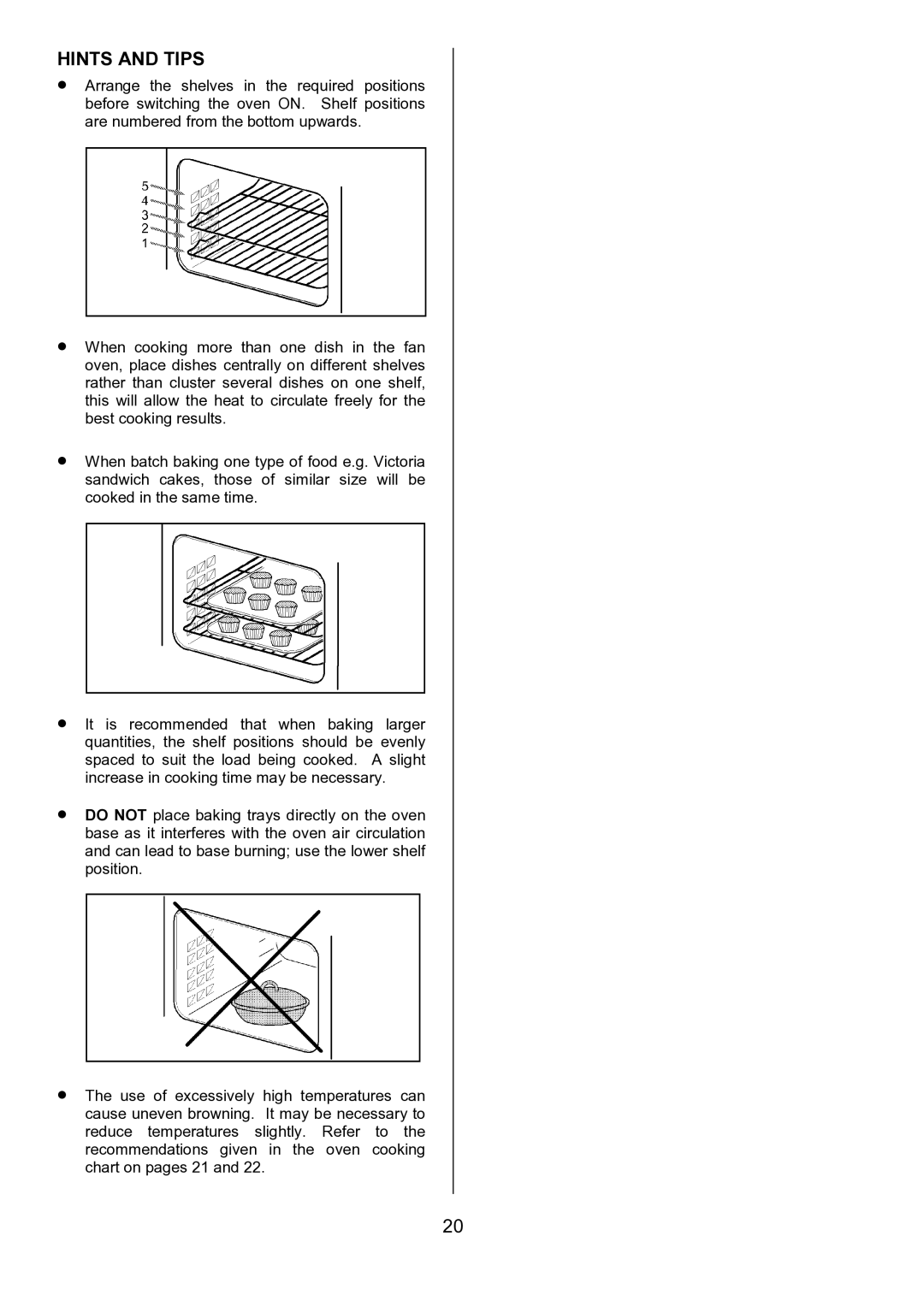 Tricity Bendix SE424 installation instructions Hints and Tips 