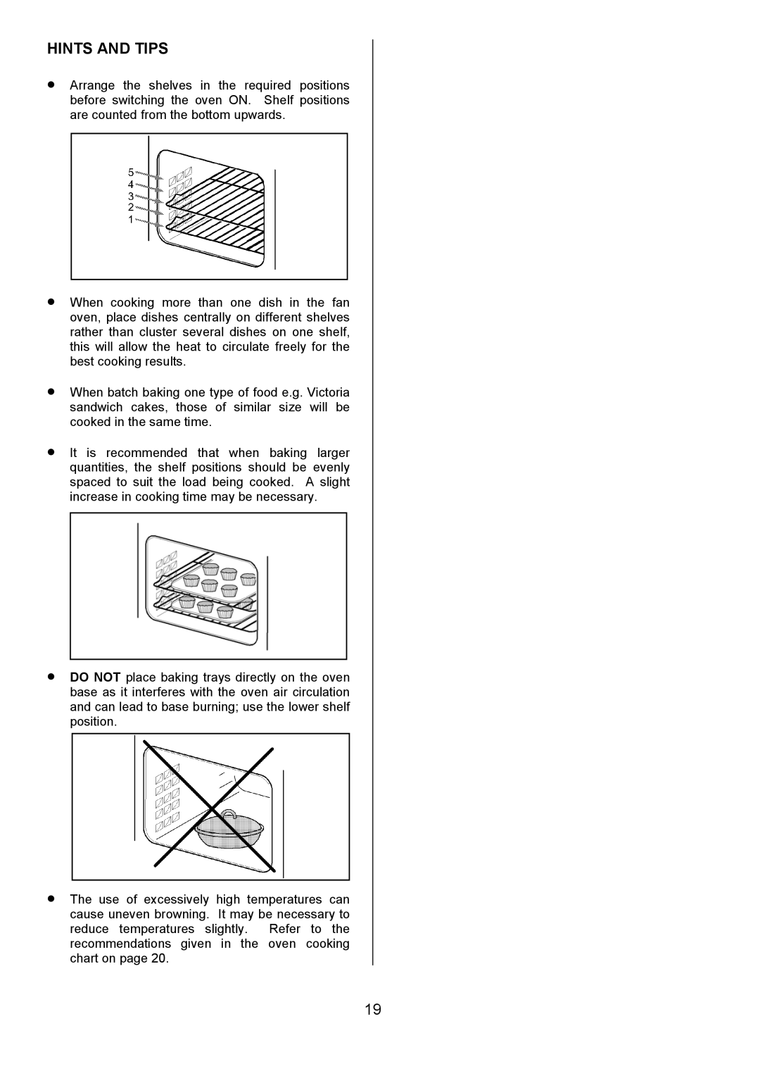 Tricity Bendix SE550 installation instructions Hints and Tips 