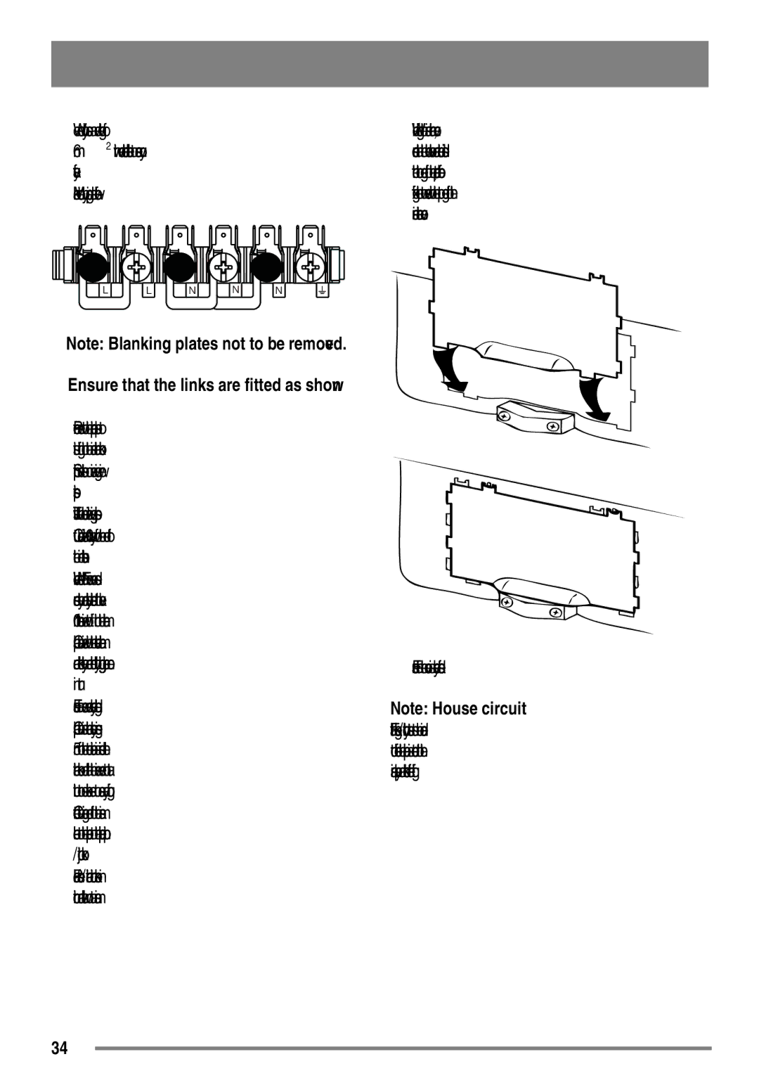 Tricity Bendix SE558 user manual Ensure that the cover is securely fastened, Ensure all screws are securely tightened 