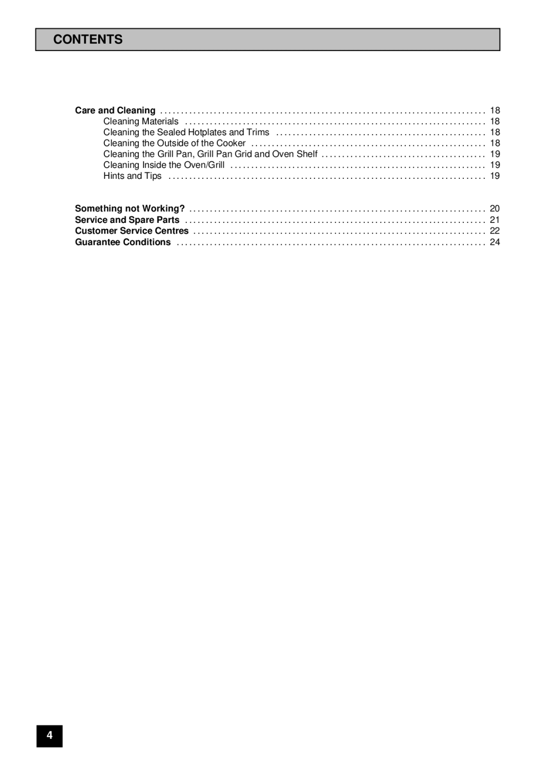 Tricity Bendix SI 221 installation instructions Contents 