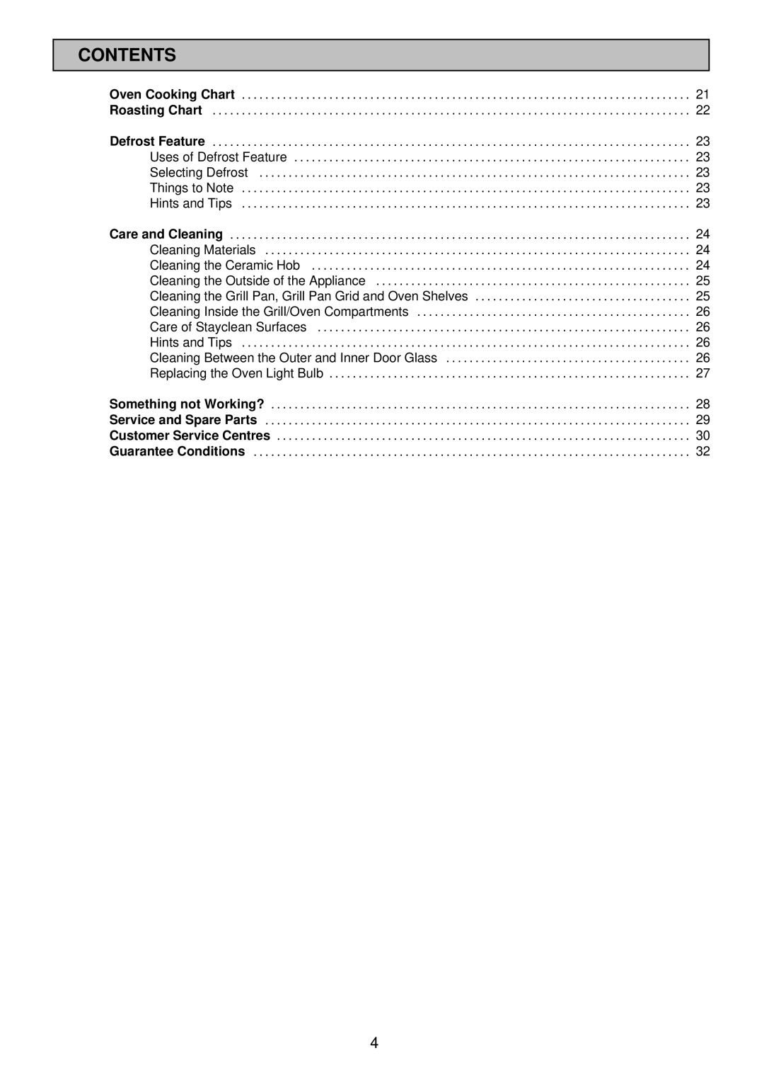 Tricity Bendix SI 453 installation instructions Contents 