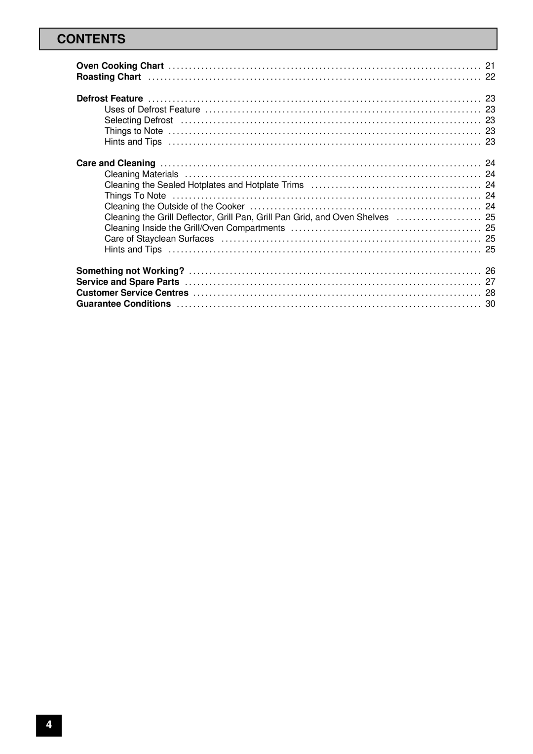 Tricity Bendix SIE 400 installation instructions Contents 