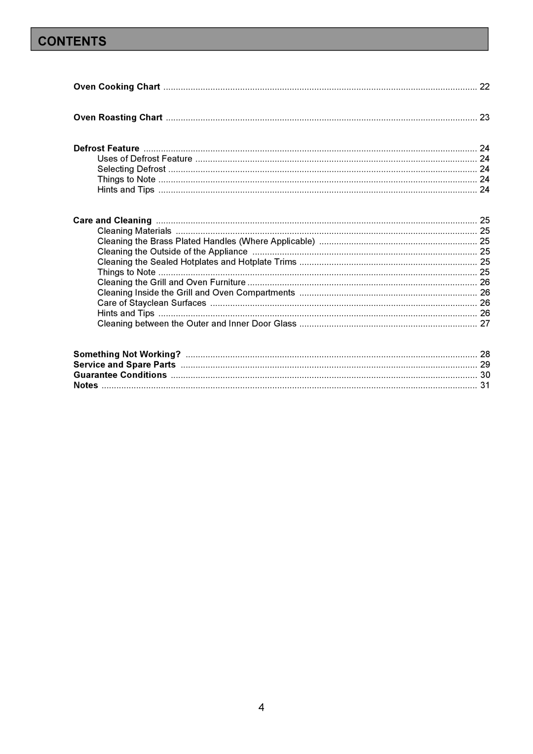 Tricity Bendix SIE324 installation instructions Uses of Defrost Feature 