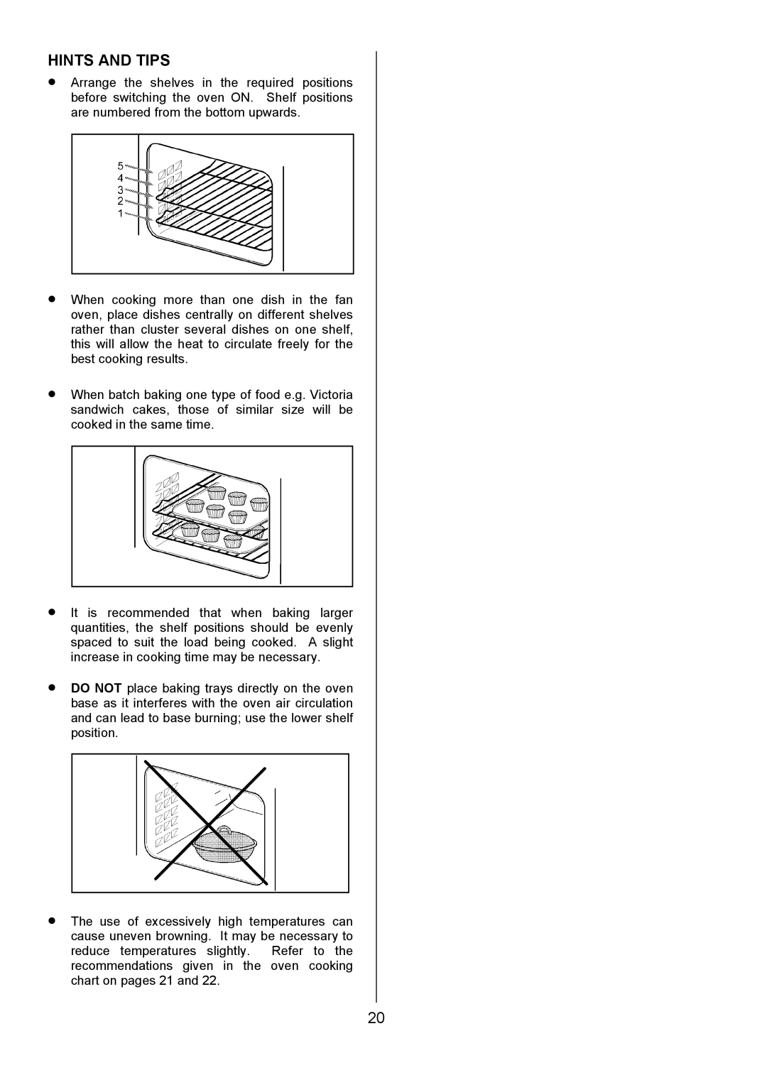 Tricity Bendix SIE424 installation instructions Hints and Tips 