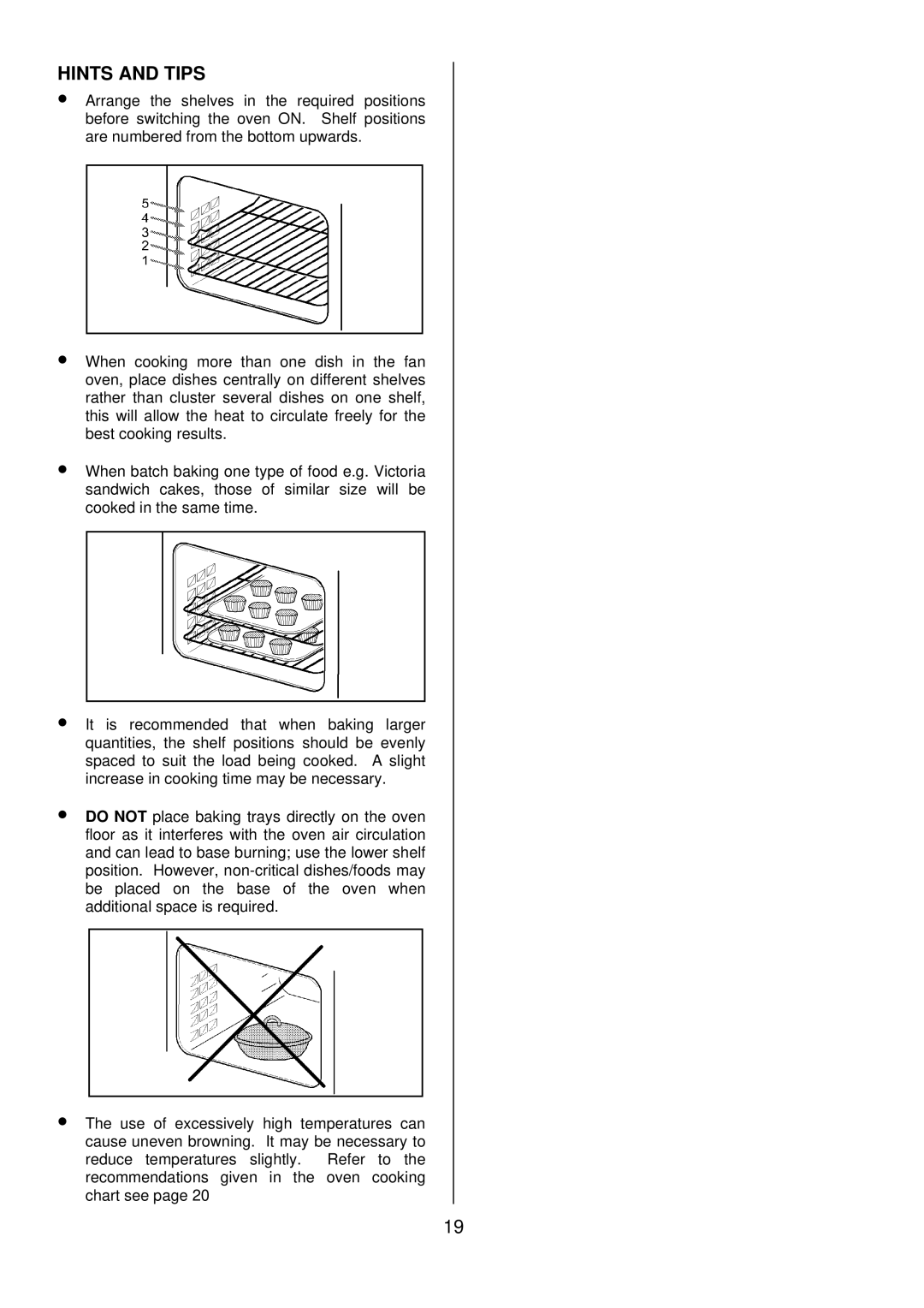 Tricity Bendix SIE501 installation instructions Hints and Tips 