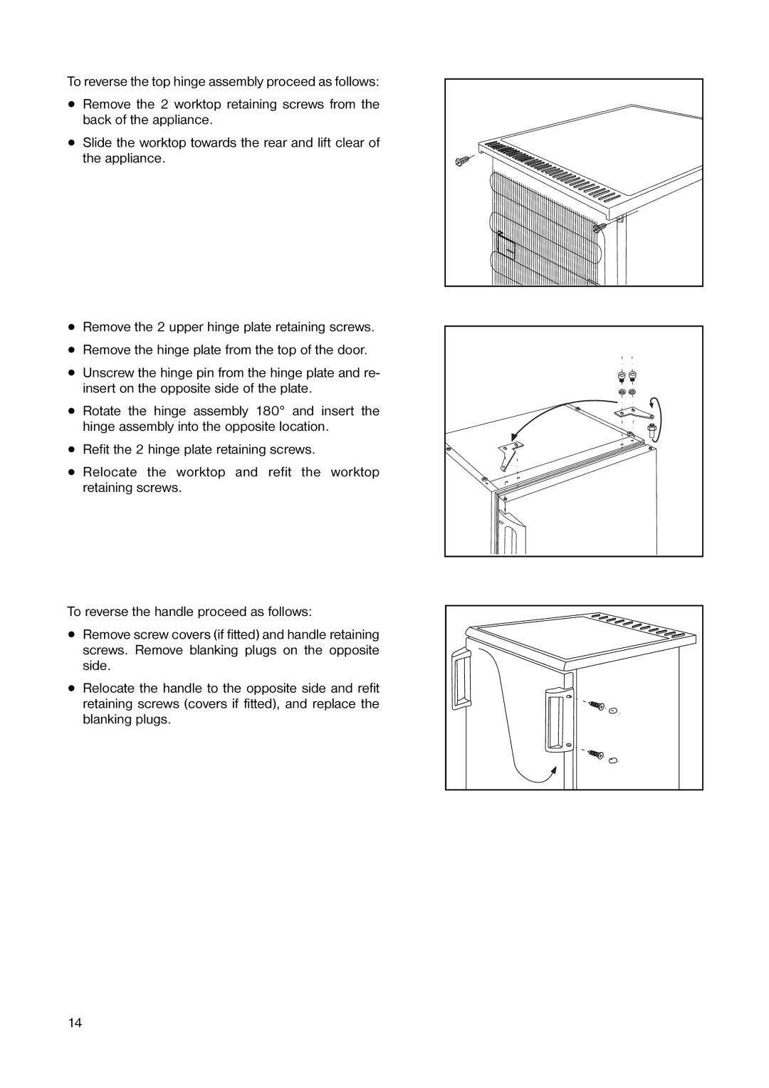 Tricity Bendix TB 56 R installation instructions 