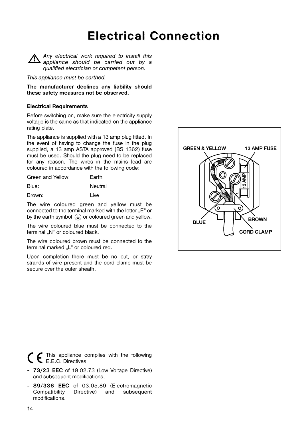 Tricity Bendix TB 57 L manual 