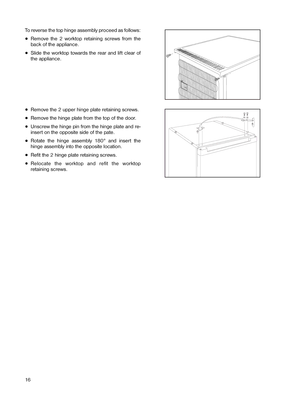 Tricity Bendix TB 59 L installation instructions 