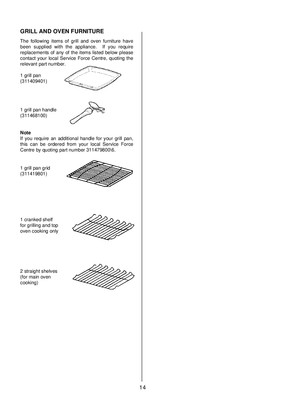 Tricity Bendix TBD913 installation instructions Grill and Oven Furniture 