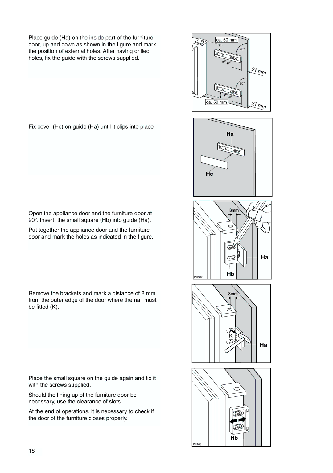 Tricity Bendix TBFF 55 installation instructions 21 m 