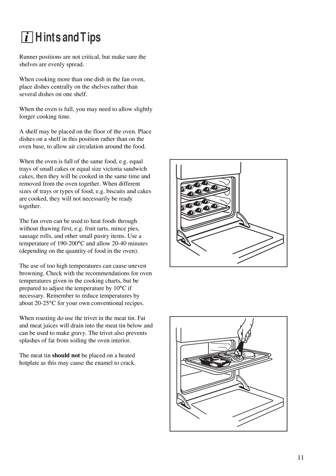 Tricity Bendix TBS 603 manual Hints andTips 