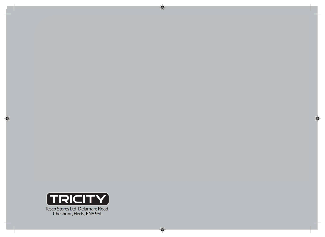 Tricity Bendix TSC6111 instruction manual 