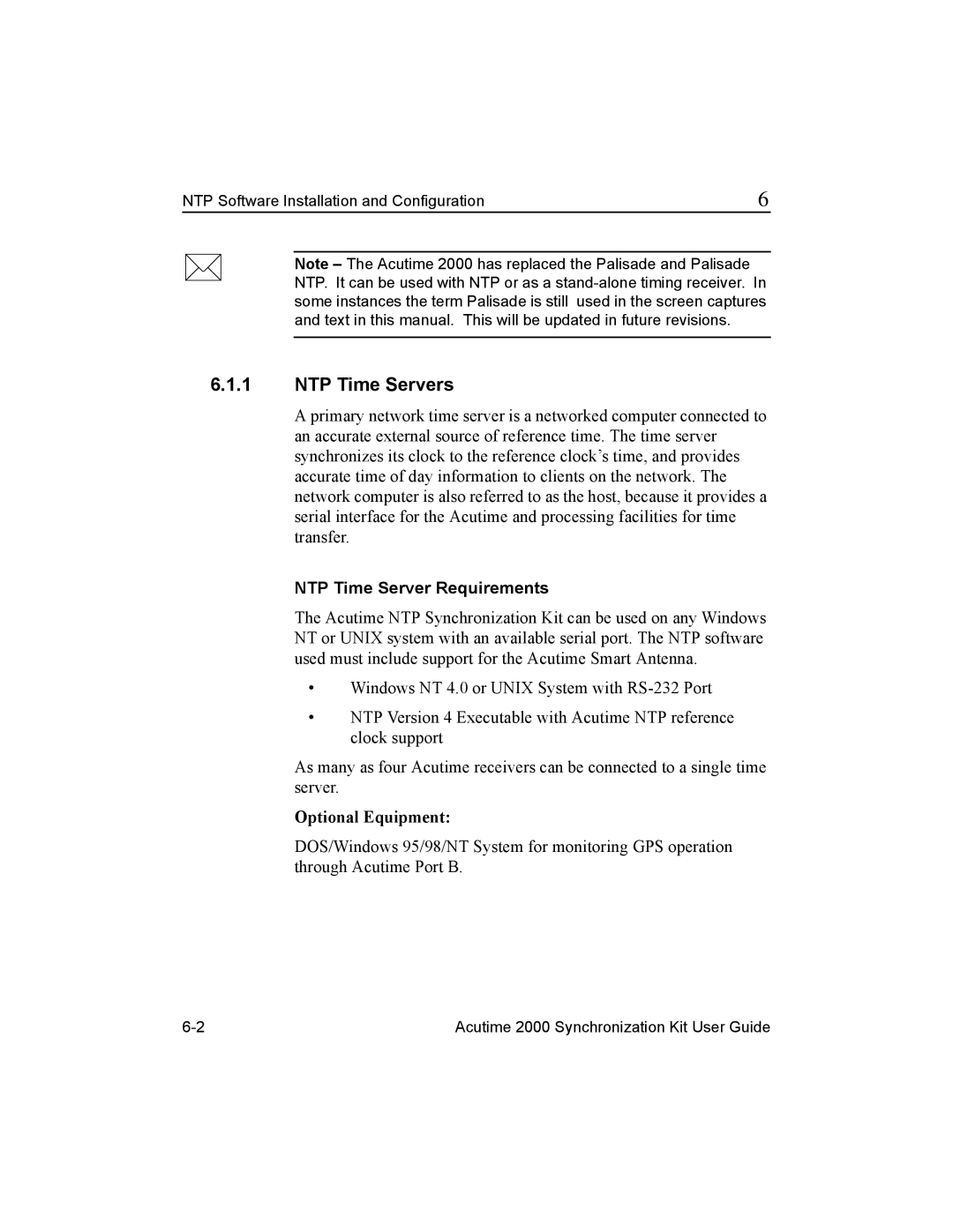 Trimble Outdoors Part Number 45005-00-ENG manual NTP Time Servers, NTP Time Server Requirements 