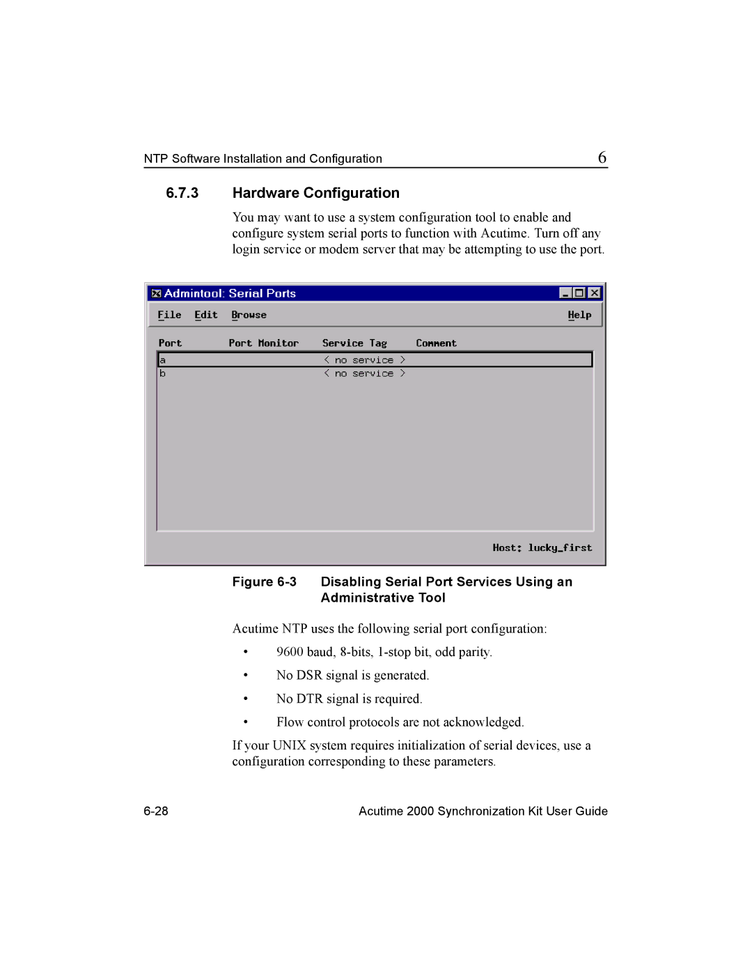 Trimble Outdoors Part Number 45005-00-ENG, AcutimeTM2000 Synchronization Kit manual Hardware Configuration 