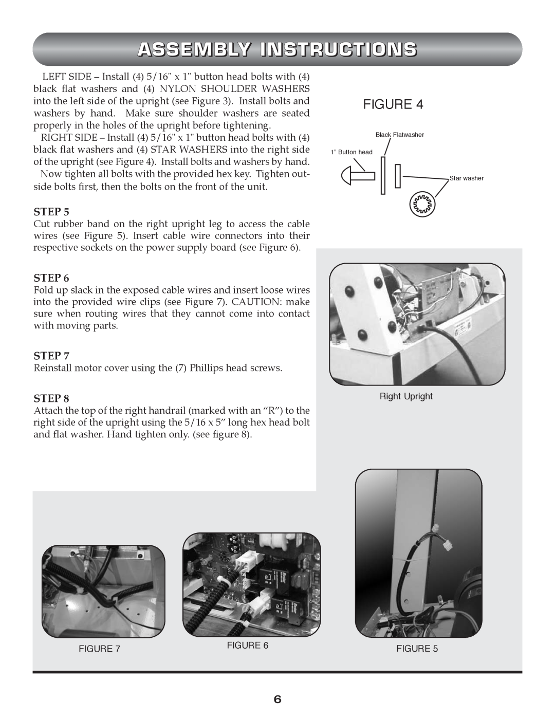 Trimline t523 manual Assembly Instructions, Step 