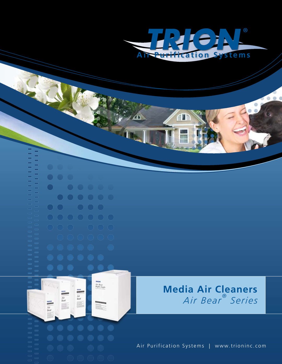 Trion Air Bear Series manual Media Air Cleaners, A i r P u r i f i c a t i o n S y s t e m s 