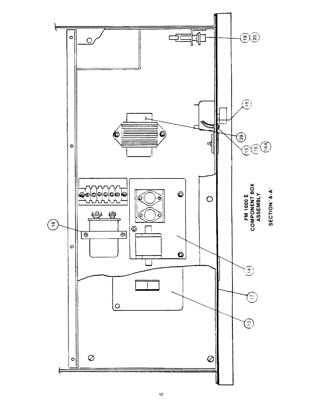 Trion FM 1000 manual 