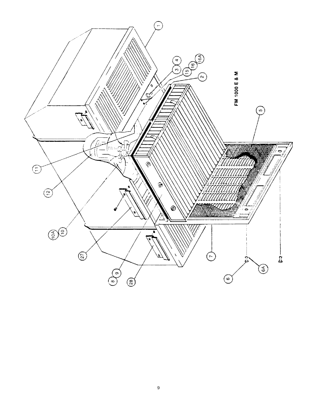 Trion FM 1000 manual 