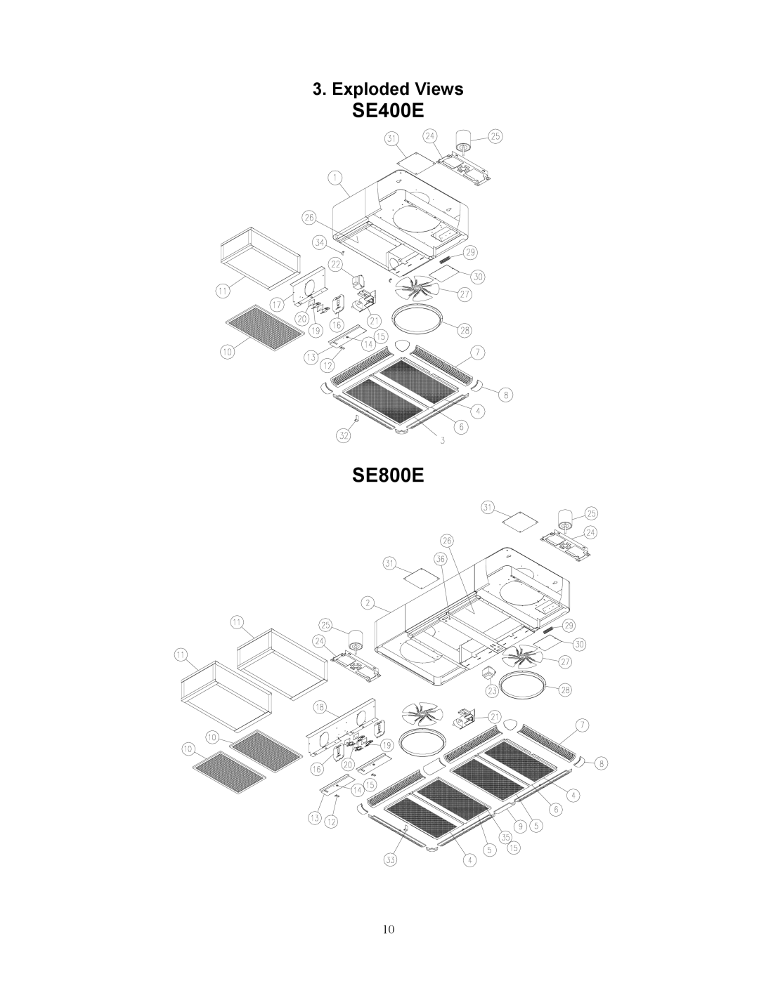 Trion manual SE400E SE800E 