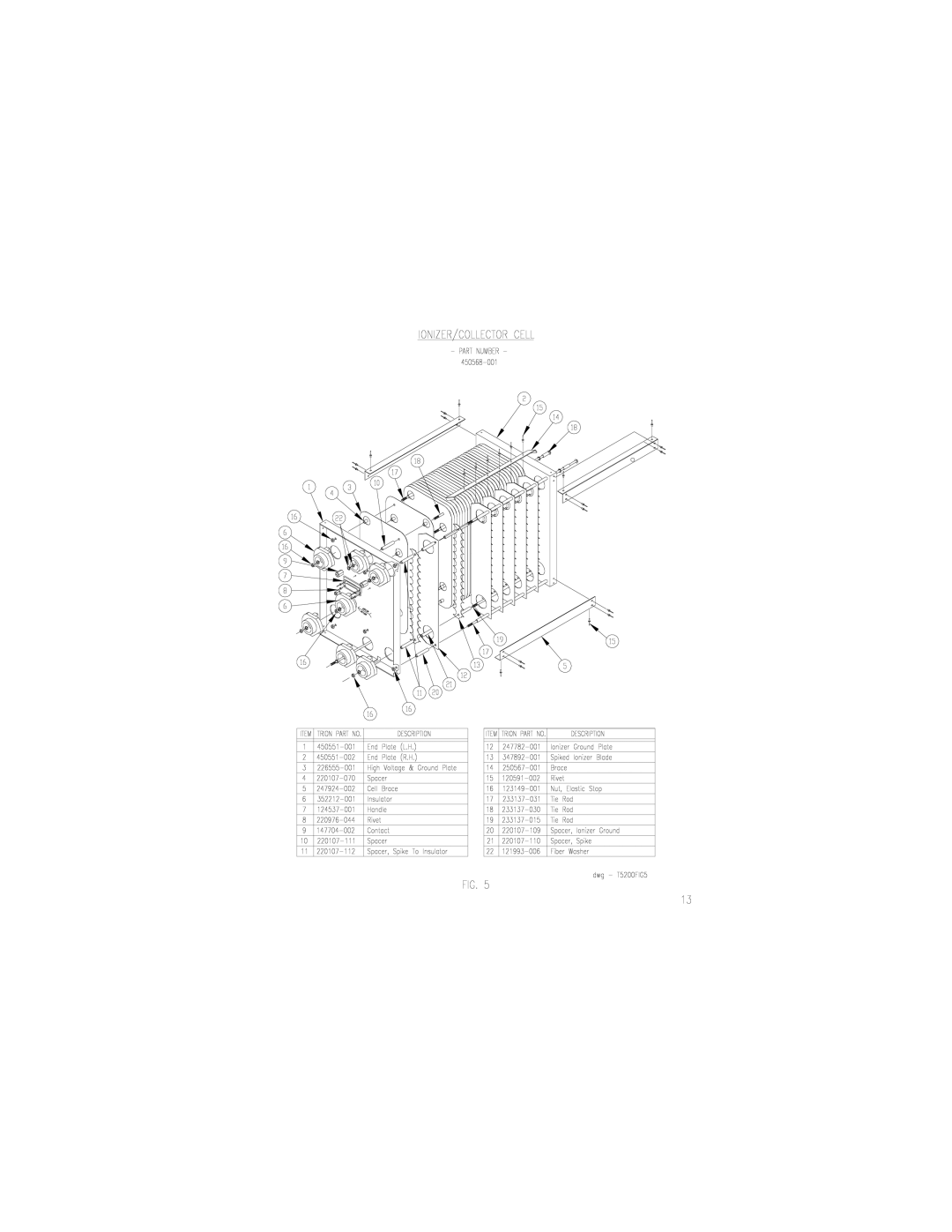 Trion T5200 manual 