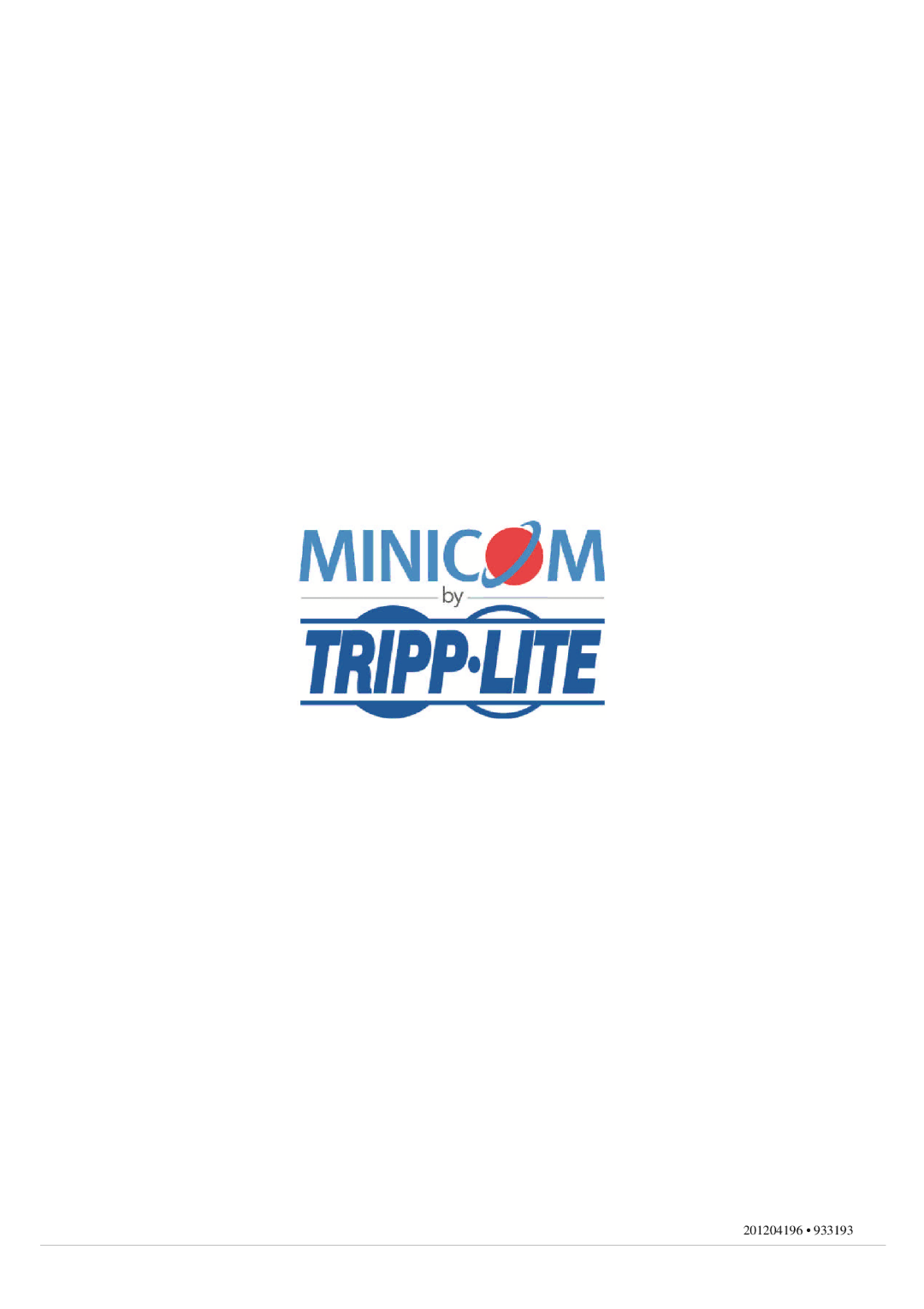 Tripp Lite 116, 108 manual 201204196 