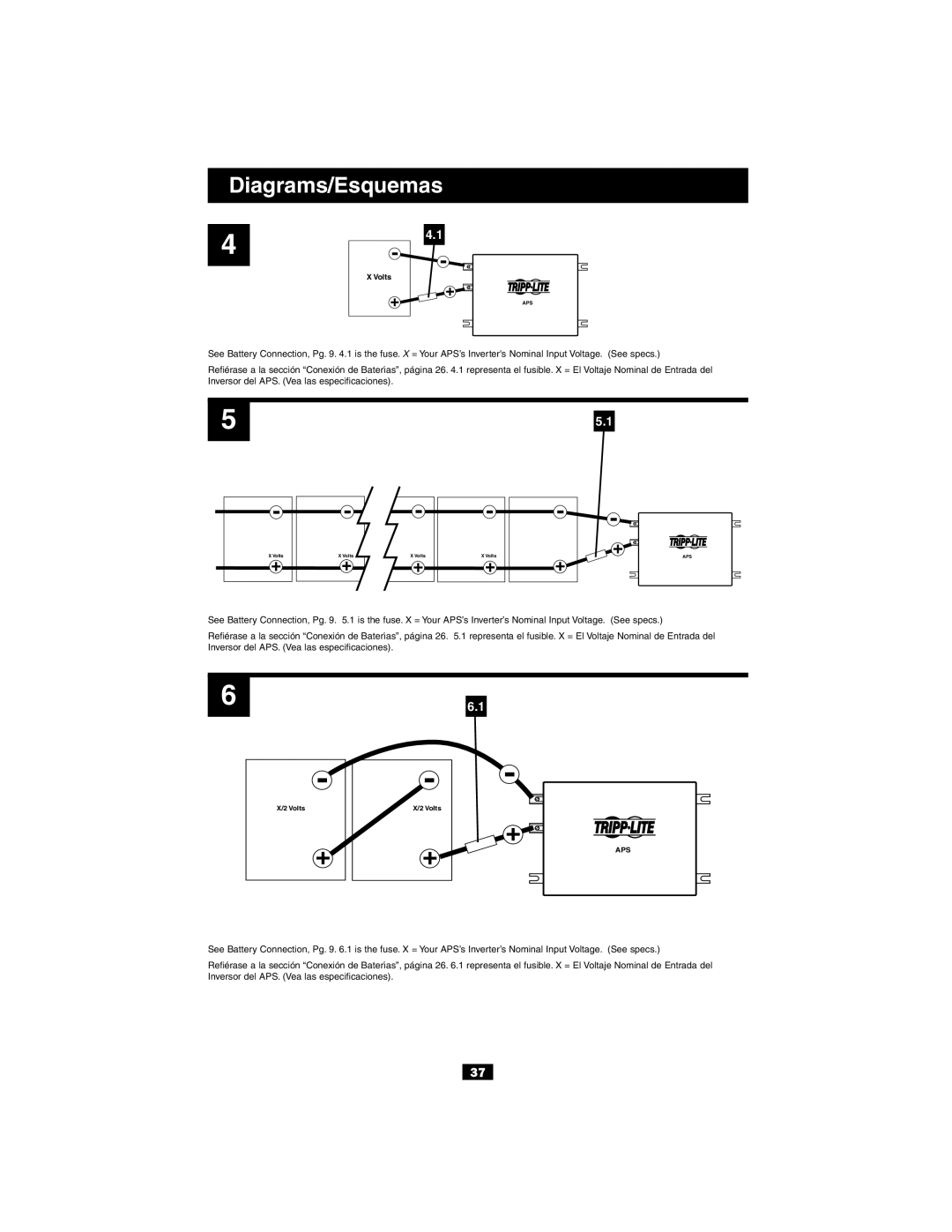 Tripp Lite 93-2007 (200106010) owner manual Volts 