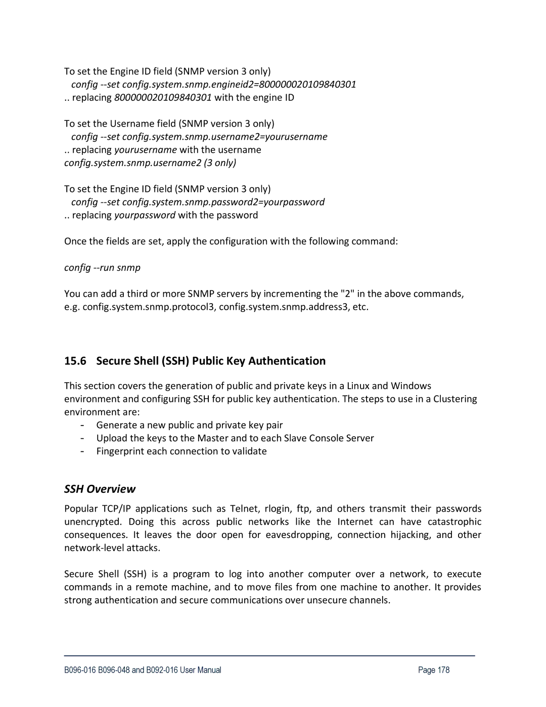 Tripp Lite B096-048, 93-2879, B096-016 owner manual Secure Shell SSH Public Key Authentication, SSH Overview 