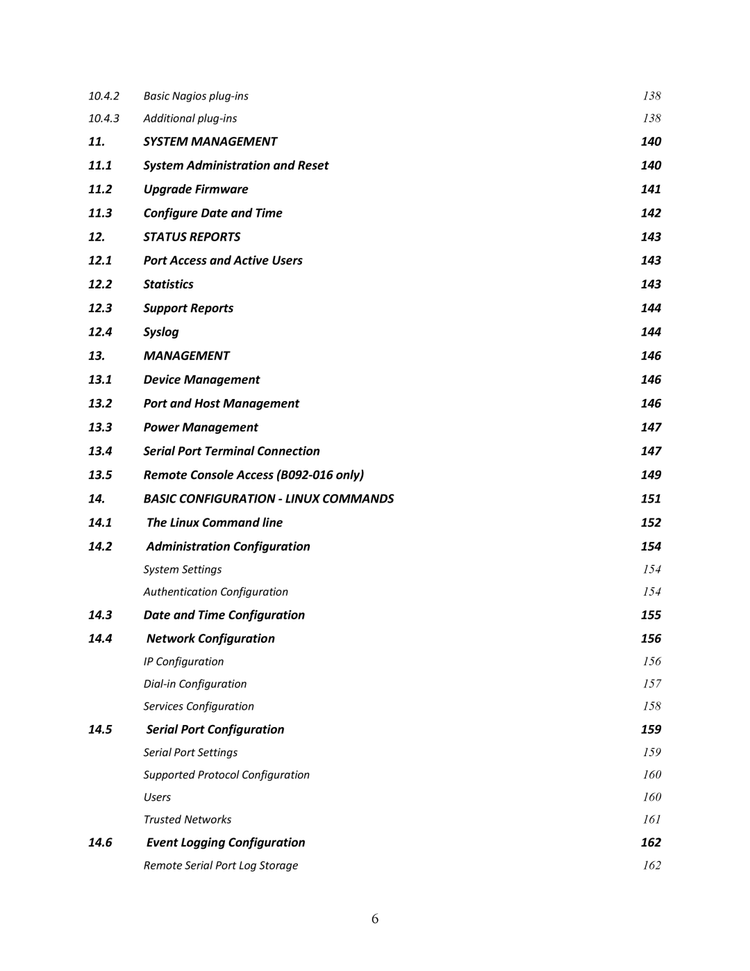 Tripp Lite 93-2879, B096-048, B096-016 owner manual System Management 