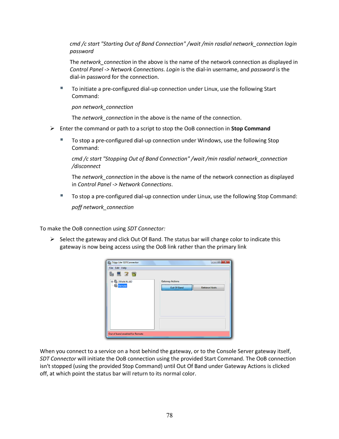 Tripp Lite 93-2879, B096-048, B096-016 owner manual Pon networkconnection 