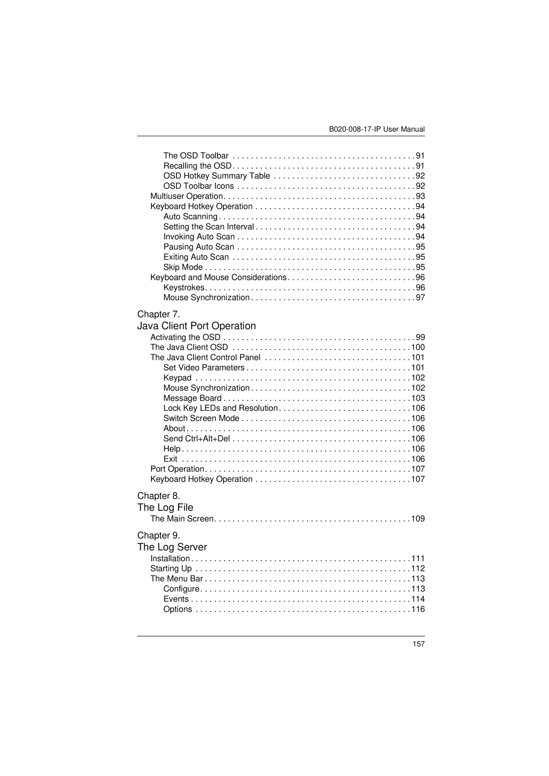 Tripp Lite B020-008-17-IP user manual 157 