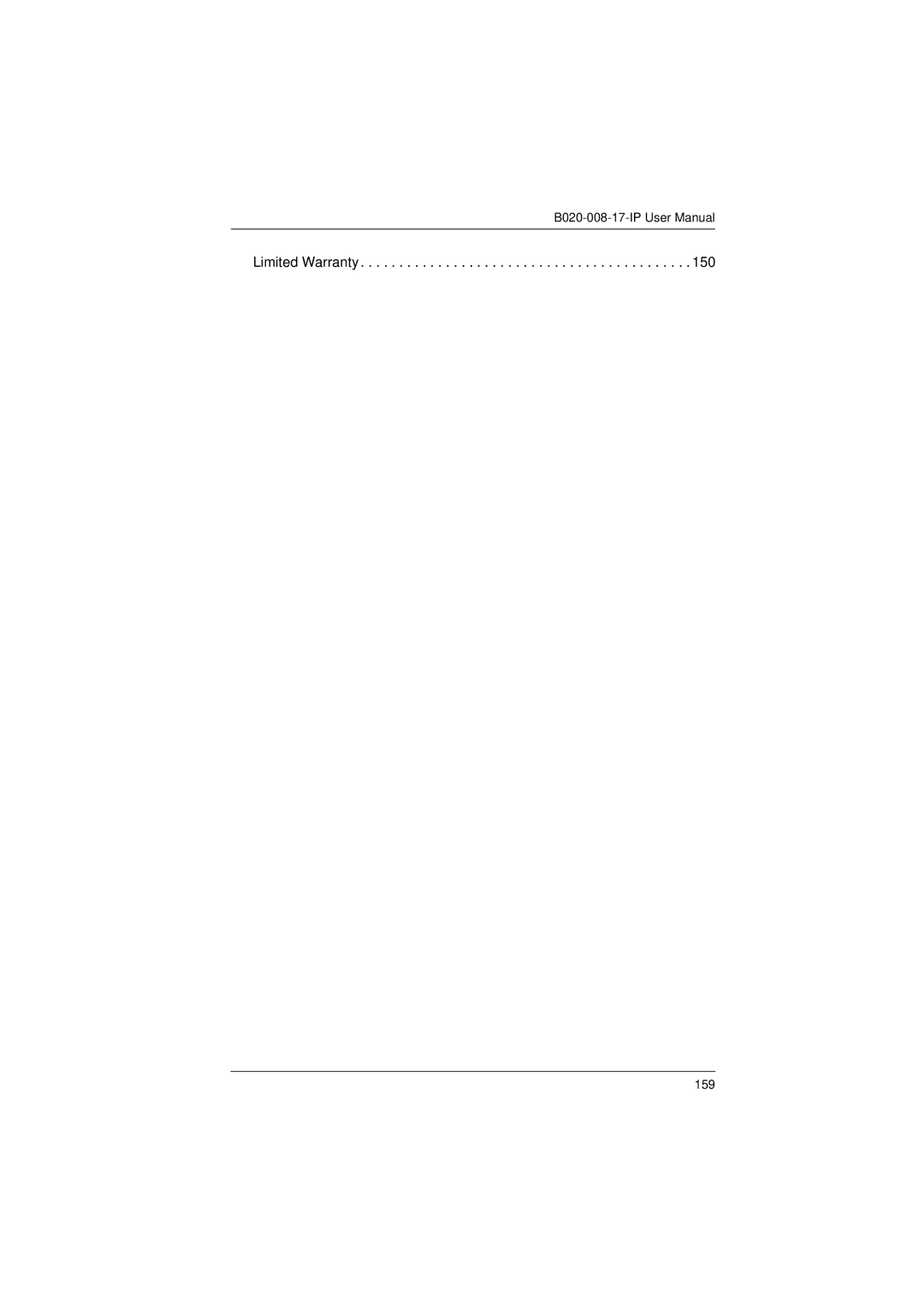 Tripp Lite B020-008-17-IP user manual 159 