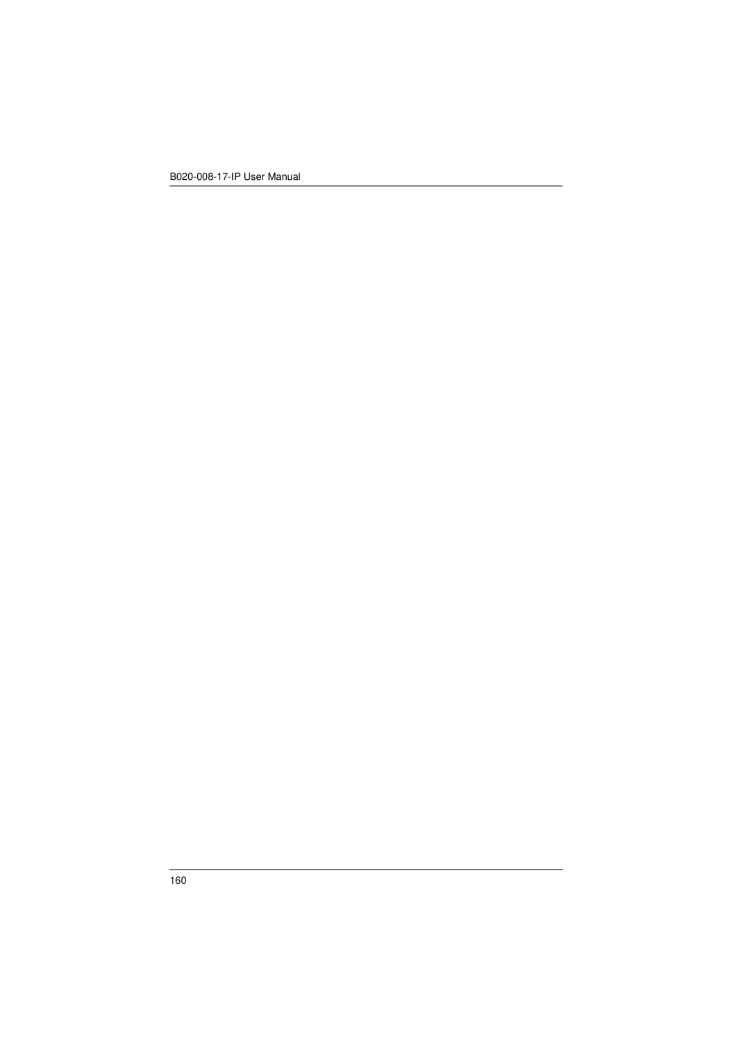 Tripp Lite B020-008-17-IP user manual 160 