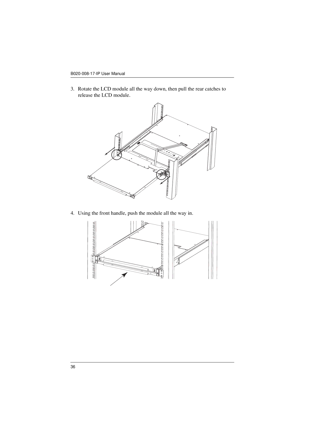 Tripp Lite B020-008-17-IP user manual 