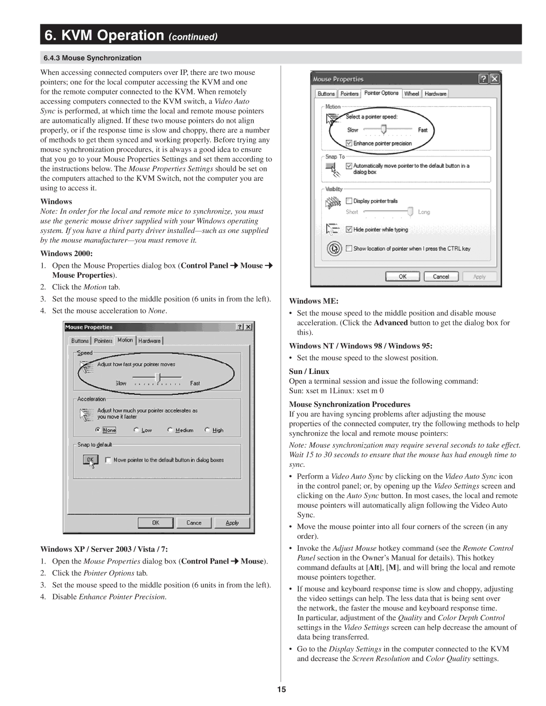 Tripp Lite B022-U08-IP Windows XP / Server 2003 / Vista, Windows ME, Windows NT / Windows 98 / Windows, Sun / Linux 