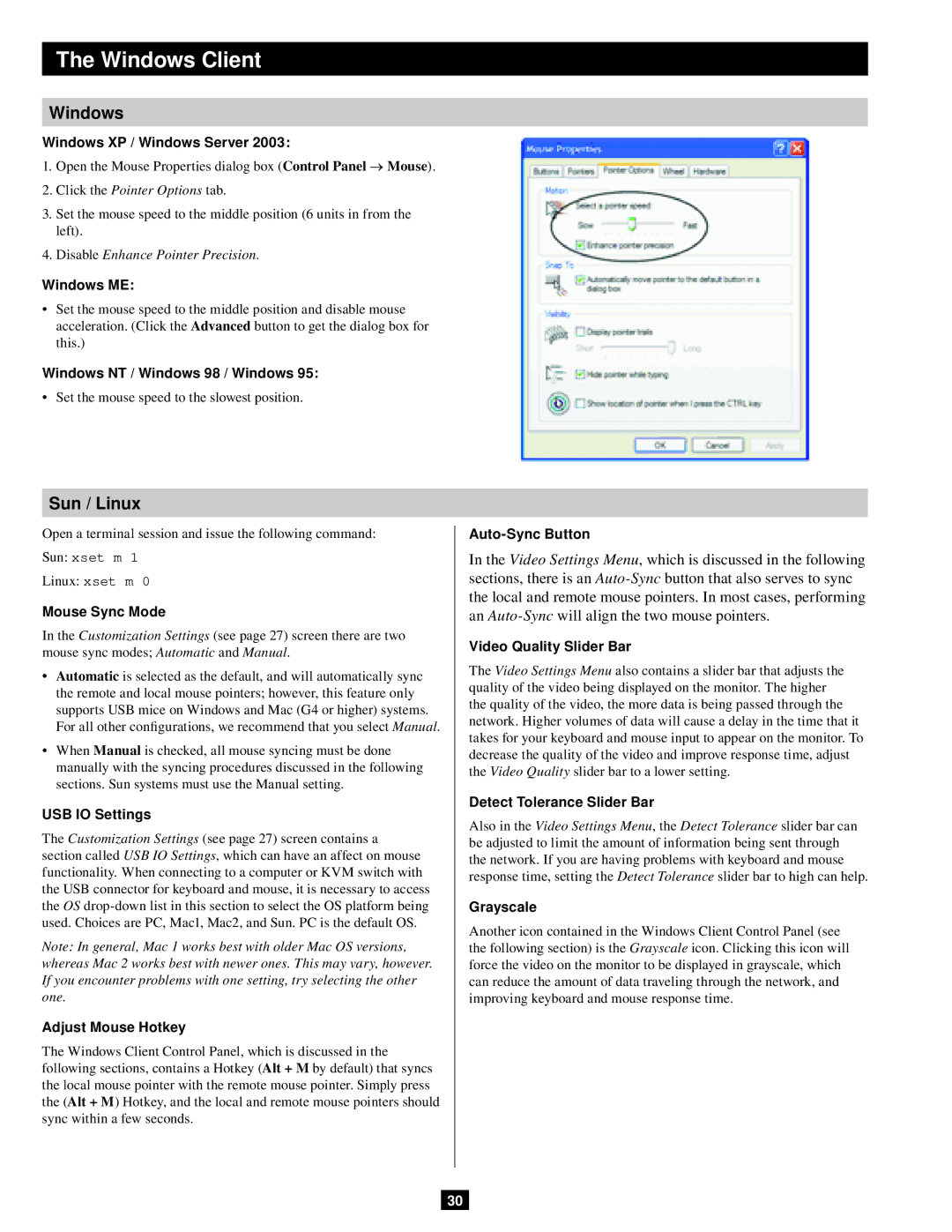 Tripp Lite B051-000 IP owner manual Sun / Linux 