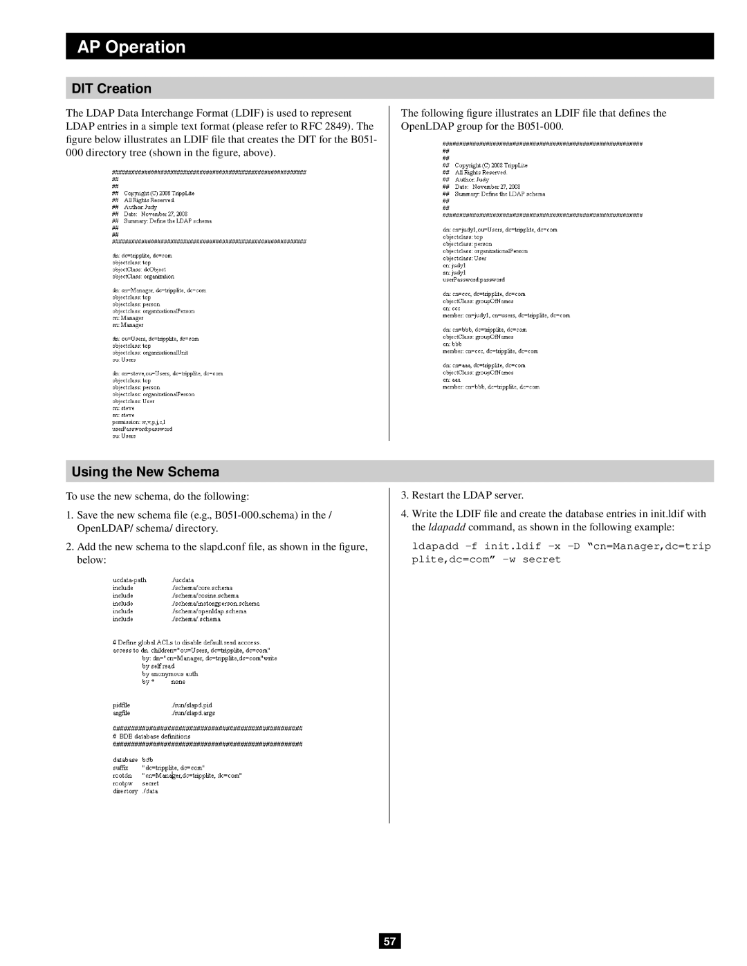 Tripp Lite B051-000 IP owner manual DIT Creation 