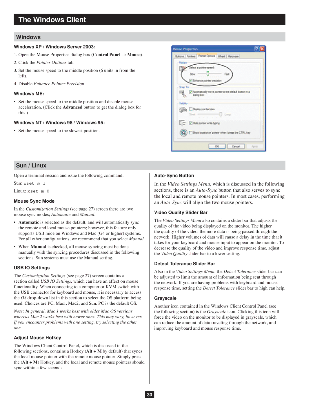 Tripp Lite B051-000 owner manual Sun / Linux 