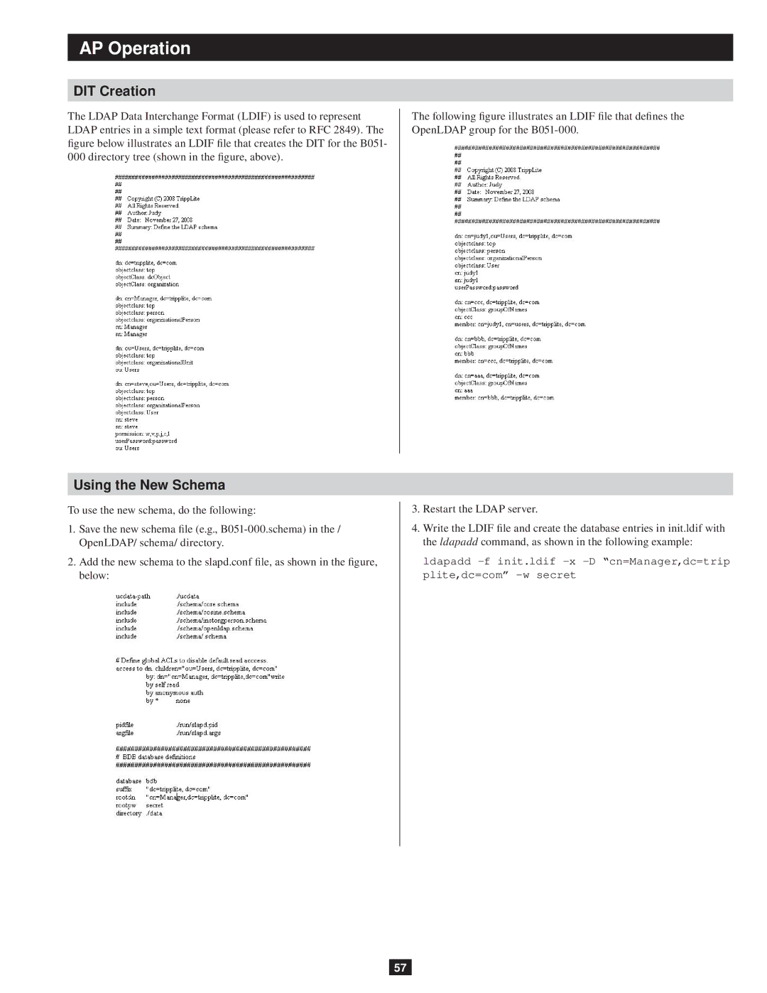 Tripp Lite B051-000 owner manual DIT Creation 