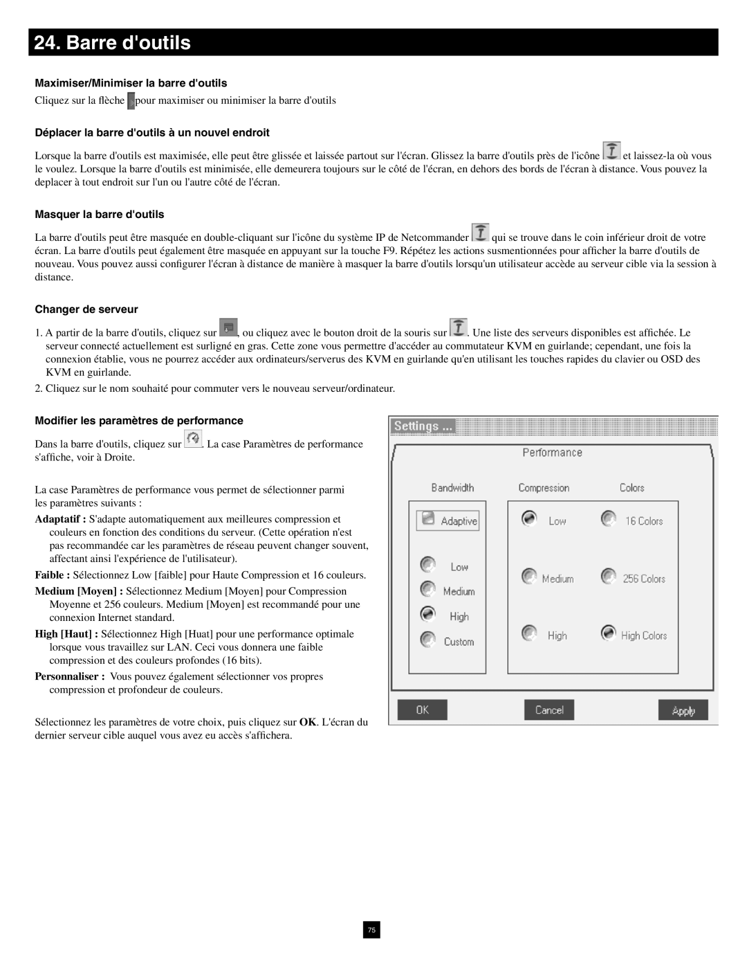 Tripp Lite B070-016-19-IP warranty Barre doutils 