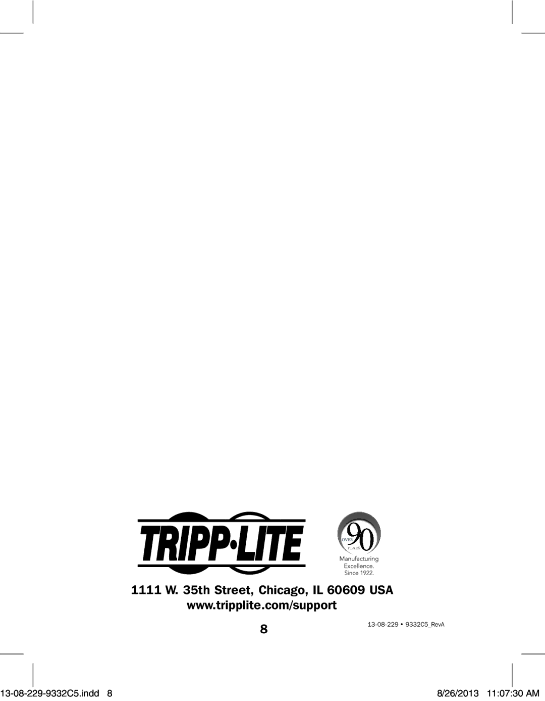 Tripp Lite B119-003-1 owner manual 13-08-229-9332C5.indd 26/2013 110730 AM 