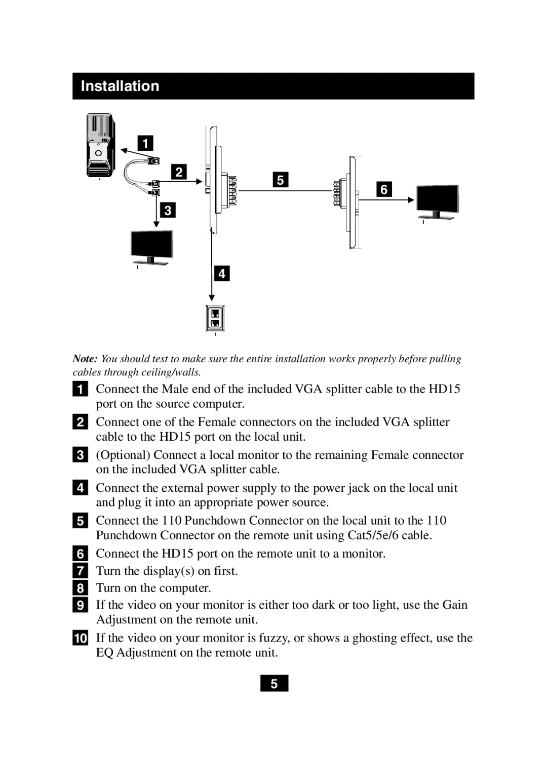 Tripp Lite B130-101-WP owner manual Installation 