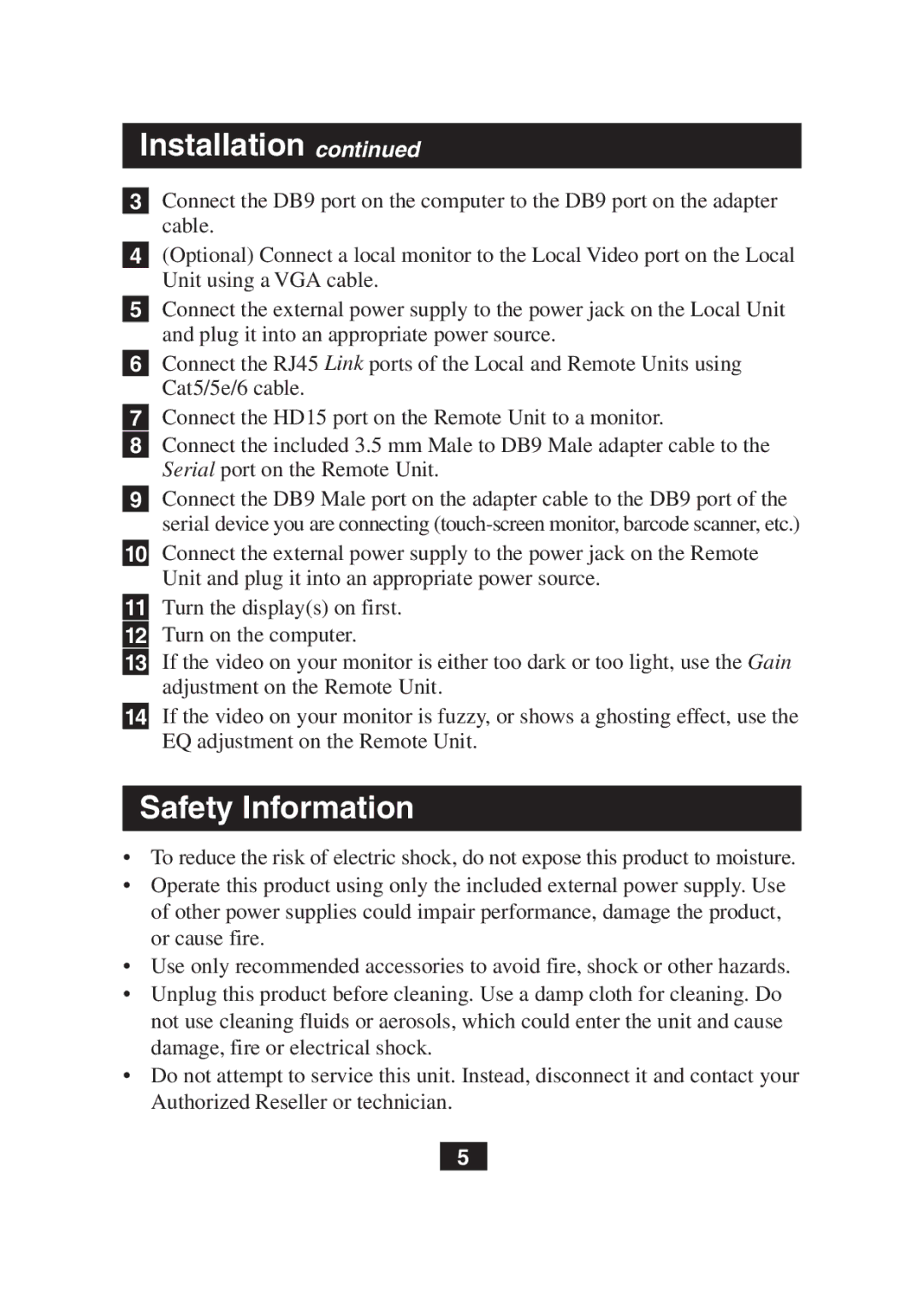 Tripp Lite B130-101S owner manual Safety Information 