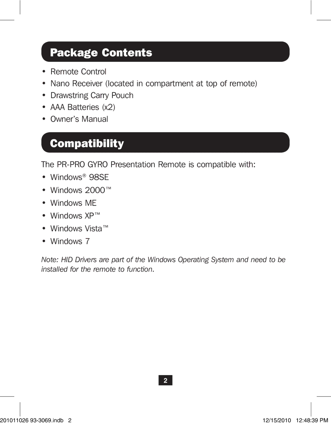 Tripp Lite PR-PR04 warranty Package Contents, Compatibility 